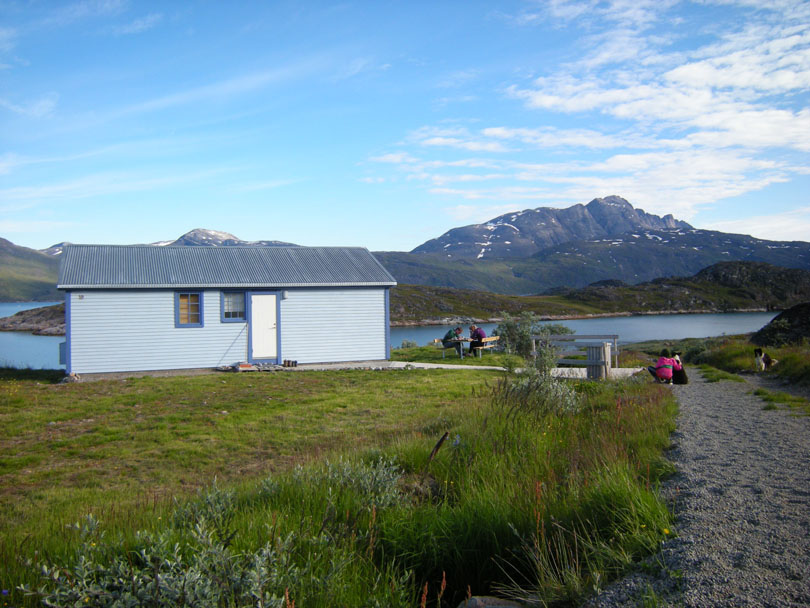 Ipiutaq guest farm, cottage guesthouse near the fjord