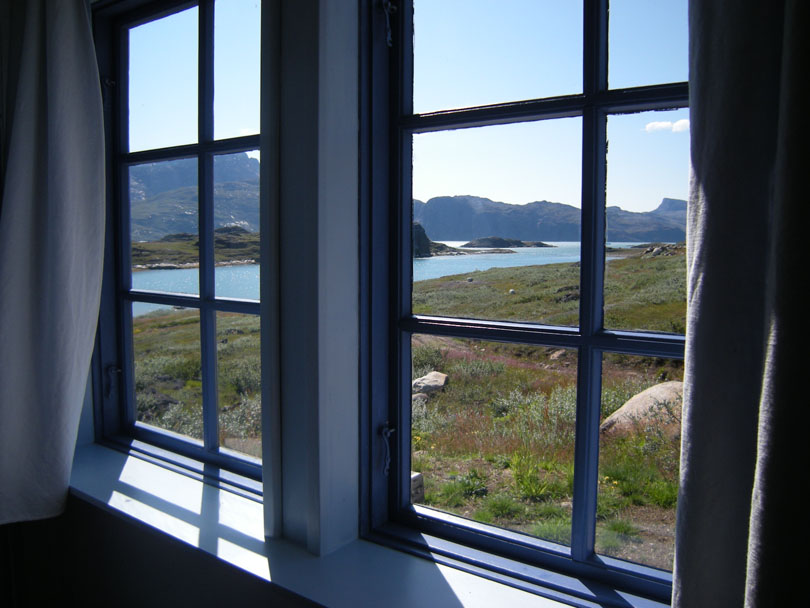 Ipiutaq guest farm, cottage guesthouse near the fjord