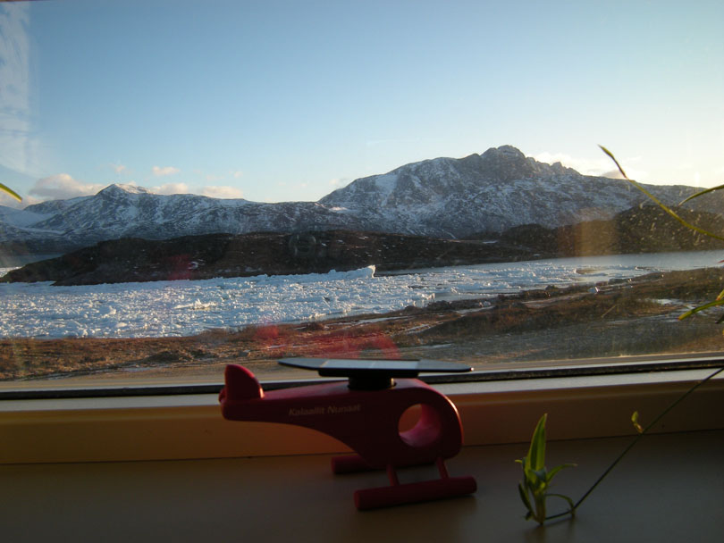 Ipiutaq guest farm, view from the dwelling house