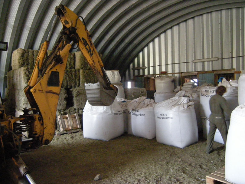 Ipiutaq guest farm, inside the storehouse